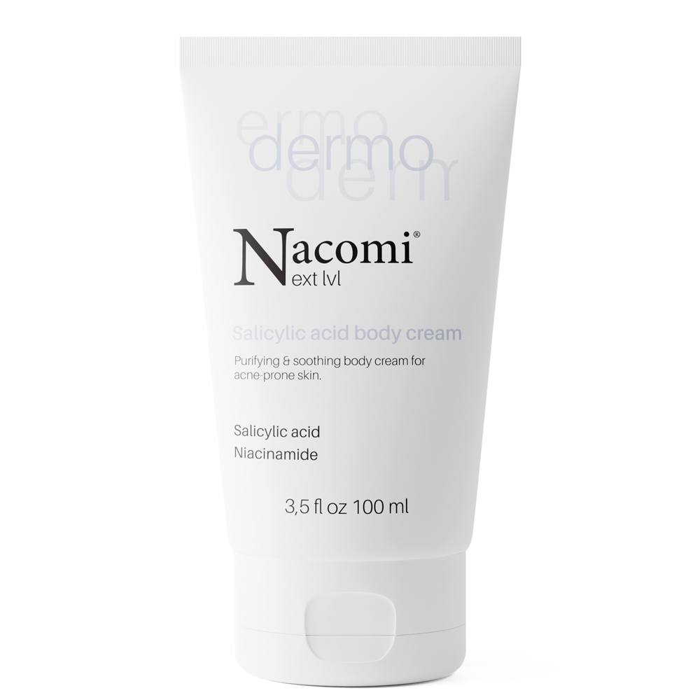 nacomi next lvl crema corpo con acido salicilico 100 ml